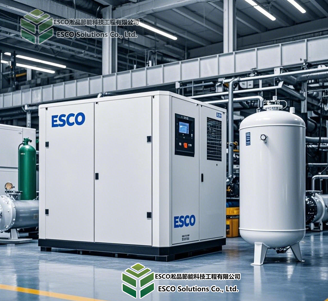 ESCO凇品節能科技 空壓機減碳B