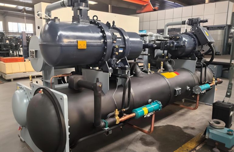 螺旋冰水主機系統（Screw Chiller System）與ESCO補助：EPC淞品科技協助企業節能減排A